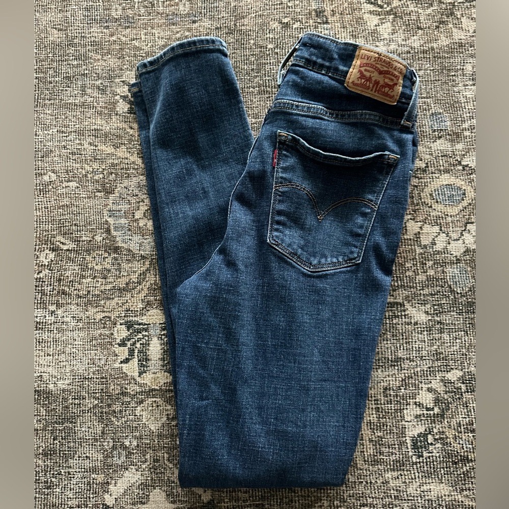 Women’s Levi's Dark Blue Denim Pants